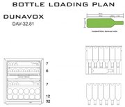 Винный шкаф Dunavox DAV-32.81DW.TO фото 4 в Тюмени
