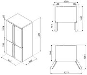 Холодильник Smeg FQ60CAO5 фото 3 в Тюмени