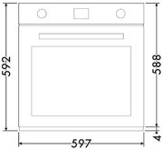 Духовой шкаф Smeg SOP6102TB3 фото 3 в Тюмени