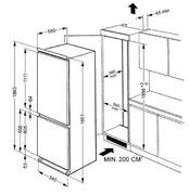 Холодильник Smeg CR330AP фото 3 в Тюмени