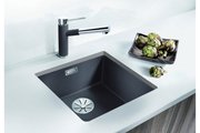 Мойка Blanco SUBLINE 400-U SILGRANIT отводная арматура InFino® белый Мойка Blanco SUBLINE 400-U SILGRANIT отводная арматура InFino® белый