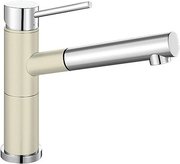 Смеситель Бланко Alta-S compact chrome/Silgranit жасмин фото в Тюмени Смеситель Blanco Alta-S compact chrome/Silgranit жасмин фото в Тюмени