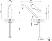 Смеситель Смег MF11CR3 фото 2 в Тюмени Смеситель Smeg MF11CR3 фото 2 в Тюмени