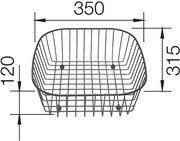 Корзина для посуды Blanco Flex Top 514238 фото 4 в Тюмени