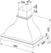 Вытяжка Franke FCS 90 O1 фото 2 в Тюмени