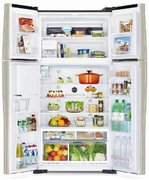 Холодильник Hitachi R-W722FPU1X GBK черное стекло фото 2 в Тюмени