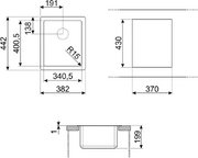 Мойка Smeg VFU34SFR фото 4 в Тюмени