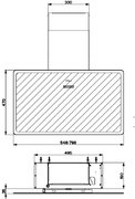 Вытяжка Faber V-AIR FLAT KL A80 фото 3 в Тюмени