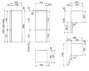 Холодильник Smeg FA3905RX5 фото 3 в Тюмени