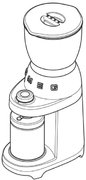 Кофемолка Смег CGF01PGEU фото 3 в Тюмени Кофемолка Smeg CGF01PGEU фото 3 в Тюмени