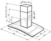 Вытяжка Smeg KIV90X-1 фото 4 в Тюмени