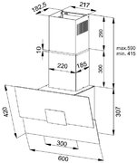 Вытяжка Korting KHC 66373 BXGN фото 4 в Тюмени