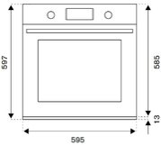 Духовой шкаф Bertazzoni F6011PROPLN/23 фото 4 в Тюмени