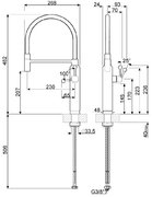 Смеситель Смег MDF50SS фото 2 в Тюмени Смеситель Smeg MDF50SS фото 2 в Тюмени
