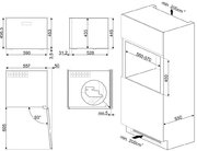 Встраиваемый винный шкаф Smeg CVI121G фото 4 в Тюмени