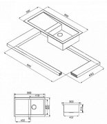 Мойка Smeg LG861S фото 2 в Тюмени