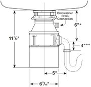 Измельчитель пищевых отходов InSinkErator Standart 460 фото 3 в Тюмени