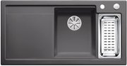 Мойка Blanco AXON II 6 S (чаша справа) керамика клапан-автомат InFino® базальт фото в Тюмени