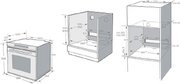 Духовой шкаф Korting OKB 1351 S GSCW фото 2 в Тюмени