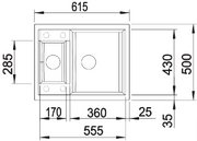 Мойка BLANCO METRA 6 Silgranit черный фото 3 в Тюмени