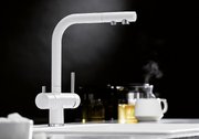 Смеситель Бланко FONTAS II 525141 Silgranit белый фото 2 в Тюмени Смеситель Blanco FONTAS II 525141 Silgranit белый фото 2 в Тюмени