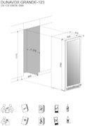 Винный шкаф Dunavox DX-123.338DSS фото 3 в Тюмени