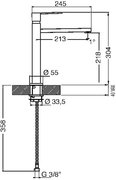 Смеситель Смег MFQ8-CR фото 2 в Тюмени Смеситель Smeg MFQ8-CR фото 2 в Тюмени