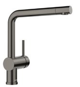 Смеситель Blanco LINUS 527732 черная сталь фото в Тюмени