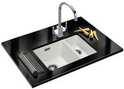 Мойка Franke Kubus KBG 160 3,5'' белая фото 2 в Тюмени