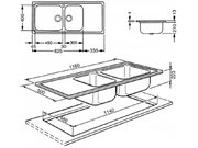 Мойка Smeg LG116D фото 2 в Тюмени
