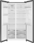 Отдельностоящий холодильник с инвертором и подачей воды Weissgauff WSBS 590 Inverter NoFrost Water Dispenser Grey фото 2 в Тюмени