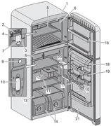 Холодильник Smeg FAB50B фото 4 в Тюмени