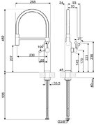 Смеситель Смег MDF50PB фото 2 в Тюмени Смеситель Smeg MDF50PB фото 2 в Тюмени