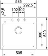 Мойка Franke MRG 610-58 ваниль фото 2 в Тюмени