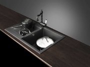 Мойка Омойкири SAKAIME 78-2 BL фото 4 в Тюмени Мойка Omoikiri SAKAIME 78-2 BL фото 4 в Тюмени