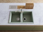 Мойка Omoikiri Kitagawa 83-2-U WG фото 2 в Тюмени