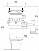 Измельчитель пищевых отходов Bone Crusher BC 810-Slim Line фото 4 в Тюмени