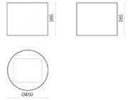 Вытяжка Falmec Eolo 45 (450) (с системой E.ion) ECP white фото 2 в Тюмени