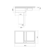 Варочная панель FALMEC Design+ MODULA/M2 (84 х 51) фото 3 в Тюмени