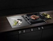 Индукционная варочная панель с вытяжкой Kuppersbusch KMI 9850.0 SR фото 2 в Тюмени