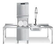 Купольная посудомоечная машина Smeg HTY520D фото 4 в Тюмени