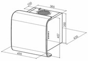 Вытяжка Faber CARRE' X F42 фото 2 в Тюмени