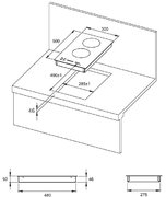 Независимая варочная панель Kuppersberg FQ3VT03 фото 2 в Тюмени