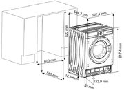 Встраиваемая стиральная машина Vestfrost VF714BI03W фото 4 в Тюмени
