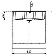 Мойка Franke BCX 610-81 TL сталь фото 4 в Тюмени