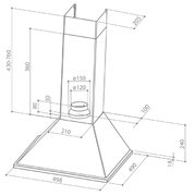 Вытяжка Faber SYNTHESIS X A90 PB фото 3 в Тюмени