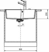 Мойка Franke UBG 610-72 оникс фото 4 в Тюмени