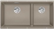 Мойка Blanco SUBLINE 480/320-U серый бежевый клапан-автомат InFino 523591 фото в Тюмени