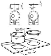 Врезной поддон Smeg 11I фото 3 в Тюмени