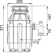 Измельчитель пищевых отходов Franke TE-75 фото 2 в Тюмени